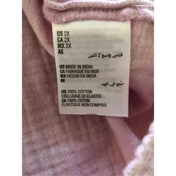 Style & Co Flutter-Sleeve V-Neck Top NWT Size 2X - Picture 12 of 13